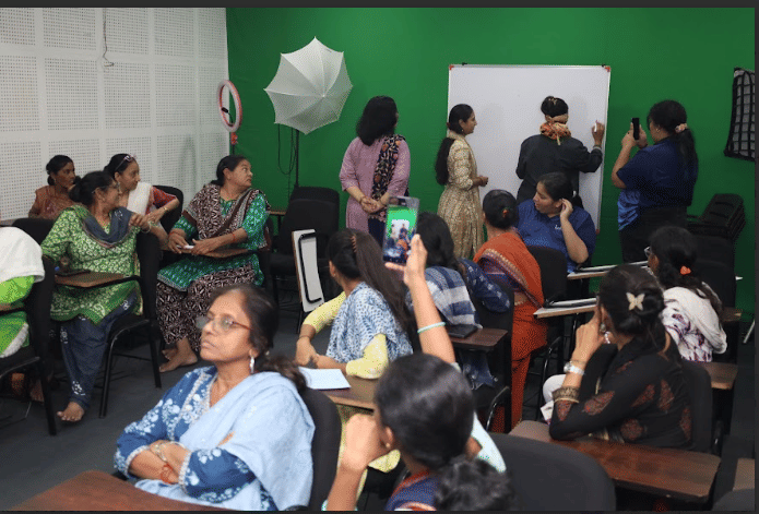 L J Institute of Media and Communications Ahmedabad Training  Workshop  Communication Sewa photo 29